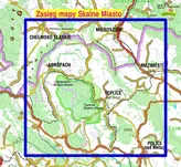 Mapa turystyczna Skalne Miasto - Felsenstadt - 2