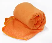 Ręcznik szybkoschnący Rockland Frotte - turystyczny pomarańczowy rozmiar L