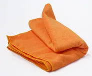 Ręcznik szybkoschnący Rockland Frotte - turystyczny pomarańczowy rozmiar L z mikrofibry frotte