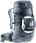 DEUTER Futura Pro 36 - black-graphite - plecak trekkingowy z siatkowym systemem nośnym