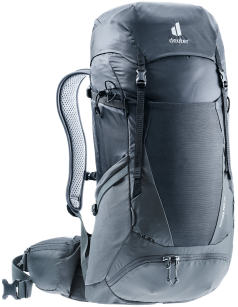 DEUTER Futura Pro 36 - black-graphite - plecak trekkingowy z siatkowym systemem nośnym