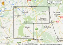 Mapa ExpressMap Biebrzański Park Narodowy - Laminowana - 2