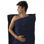SEA TO SUMMIT Cotton Travel Liner Mummy Hood - navy - wkładka do śpiwora