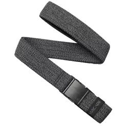 ARCADE Atlas Slim Belt - Heather Black - Wąski elastyczny pasek do spodni