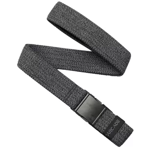 ARCADE Atlas Slim Belt - Heather Black - Wąski elastyczny pasek do spodni