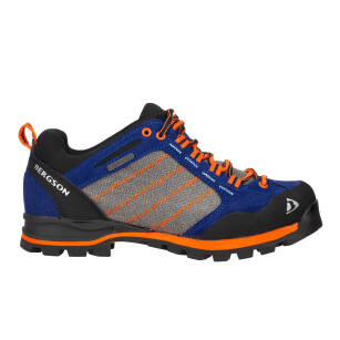 BERGSON Kadam low STX - Blue Limoges - damskie niskie buty turystyczne