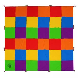 Mata / chusta animacyjna kwadratowa - Szachownica Akson - 3x3m