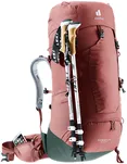 DEUTER Aircontact Lite 45+10 SL caspia-ivy - Damski plecak turystyczny lekki