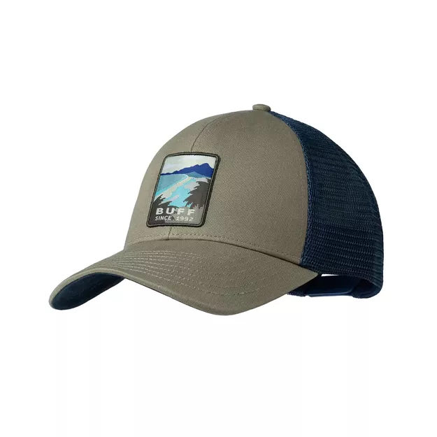 BUFF Explore Trucker Cap - Soor tundra khaki - czapka z daszkiem siatkowa