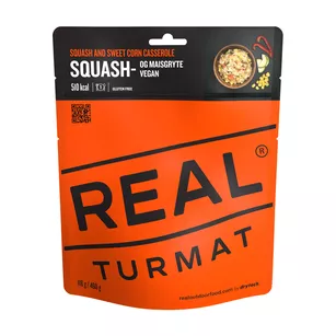 REAL TURMAT Zapiekanka z dyni i słodkiej kukurydzy - danie liofilizowane - 460 g