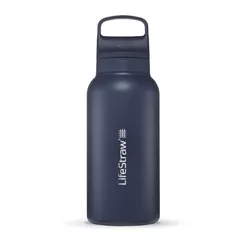 LIFESTRAW Go 2.0 - Butelka ze stali nierdzewnej z filtrem - 1000 ml - Aegean Sea
