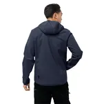 JACK WOLFSKIN Northern Point Men - night blue - Wiatroszczelna kurtka softshell