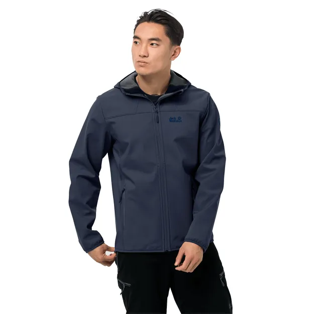 JACK WOLFSKIN Northern Point Men - night blue - Wiatroszczelna kurtka softshell