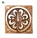 logo wagggs rzeźba - płaska 10 x 10 cm