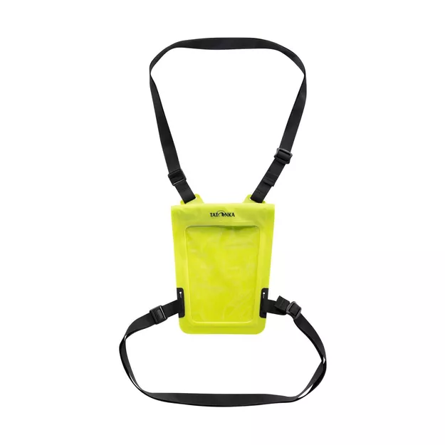 TATONKA WP Chest Holster - Lime - wodoodporna saszetka na dokumenty i telefon