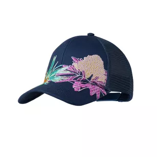 BUFF Trucker Cap - Satry Indigo - czapka z daszkiem siatkowa