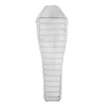 LESOVIK HEX 400 Snowy White (195 cm) - topquilt kołdra do hamaka z puchem gęsim - 2