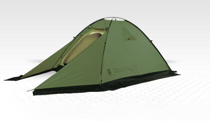 MARABUT Komodo Plus XL 2-osobowy - Namiot wyprawowy - oliwkowy
