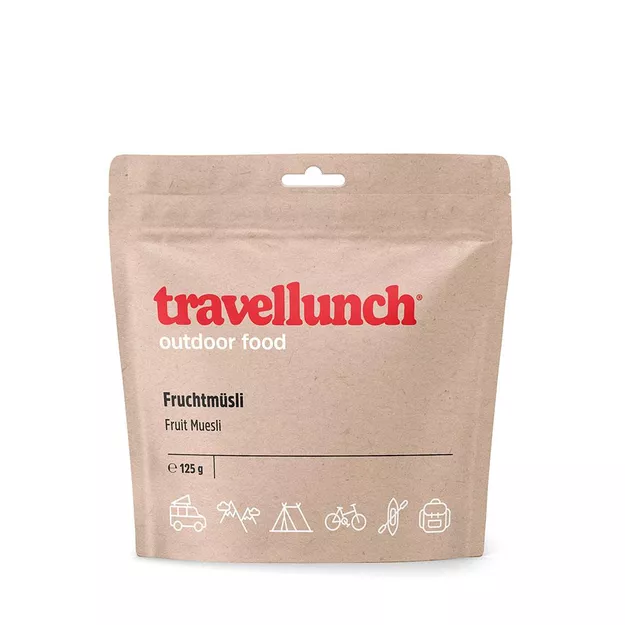 TRAVELLUNCH Musli owocowe z mlekiem - 125 g / 250 g - liofilizowane śniadanie