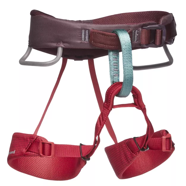 BLACK DIAMOND Kids' Momentum Harness - dziecięca uprząż wspinaczkowa - Wild Rose