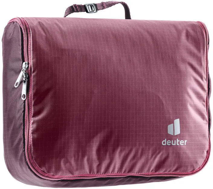 DEUTER Wash Center Lite II maron-aubergine - Lekka kosmetyczka turystyczna większa wersja