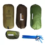 LESOVIK zestaw hamakowy PRO - profesjonalny zestaw hamakowy (hamak z moskitierą + otul + hamak sprzętowy + tarp) - 2