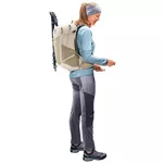 DEUTER Futura 25 SL - damski plecak turystyczny - greystone-alu - 9