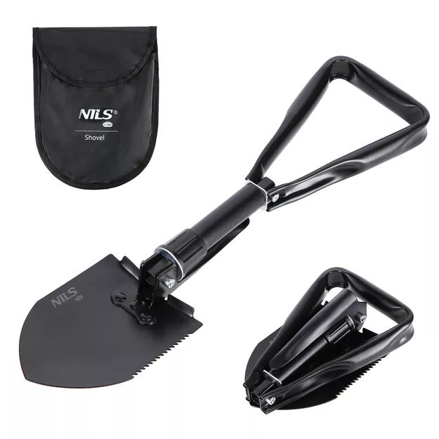 NILS Saperka składana 3w1 NC1739 - szpadel, piła i kilof