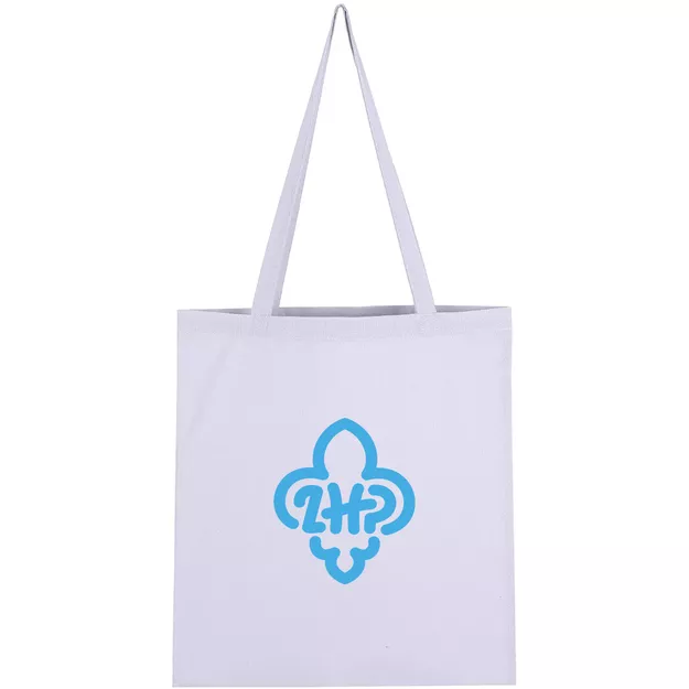 Torba bawełniana z logo ZHP - biała