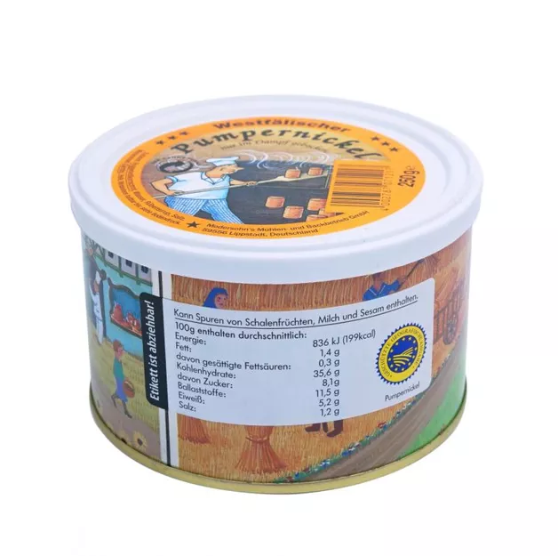 TREK'N EAT - Chleb pumpernikiel w puszce - 250 g - racja wojskowa