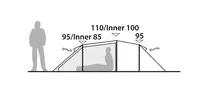 ROBENS Pioneer 3EX - trekkingowy namiot trzyosobowy