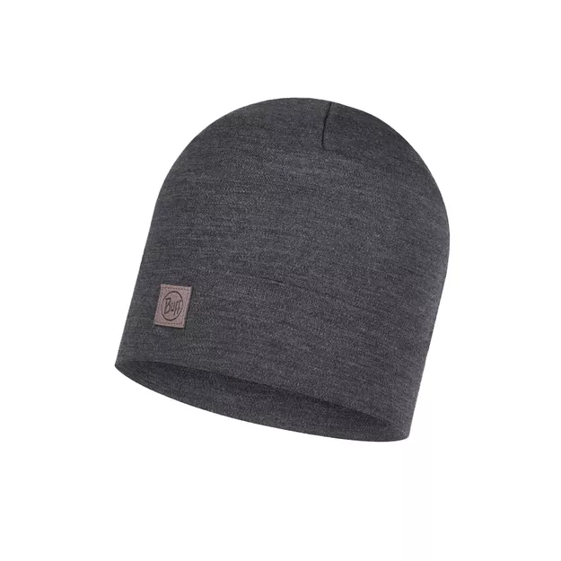 BUFF Czapka Merino Heavyweight Beanie - Solid Grey