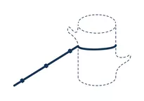 TICKET TO THE MOON Nautical Ropes - zawieszenie do hamaka - 2