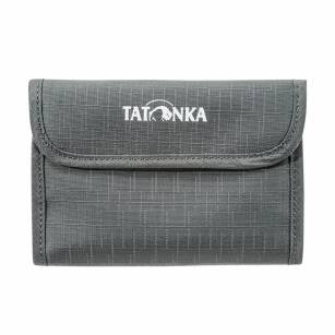 TATONKA Money Box - Titan grey - składany portfel na rzep