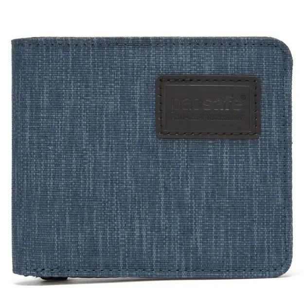 PacSafe Portfel RFID safe bifold wallet - Dark Denim