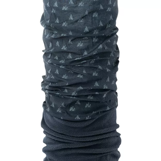 HI-TEC Rine - Small Mountains/Sky Captain - chusta wielofunkcyjna z polarem