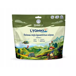 LYOMMY Dzienna racja żywnościowa - mięsna 2 - zestaw 379 g / 2003 kcal