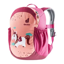 DEUTER Pico bloom-ruby - Plecak dziecięcy dla dzieci do szkoły i na wycieczkę