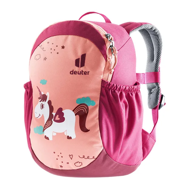 DEUTER Pico bloom-ruby - Plecak dziecięcy dla dzieci do szkoły i na wycieczkę