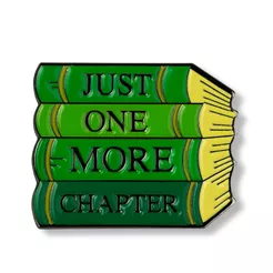 Pin metalowy - Just one more chapter - PINSTORY