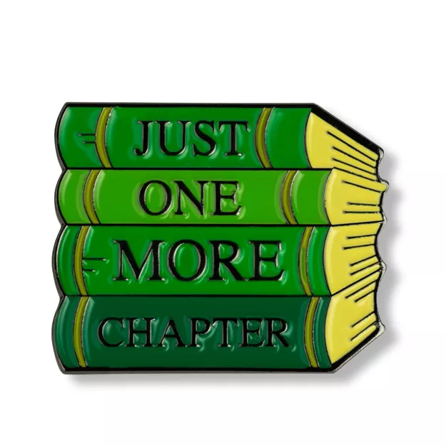 Pin metalowy - Just one more chapter - PINSTORY