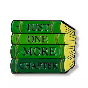 Pin metalowy - Just one more chapter - PINSTORY