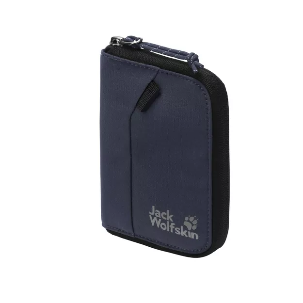 JACK WOLFSKIN Konya Wallet - Portfel składany na zamek - midnight sky