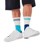 MANY MORNINGS - Blue Blues - kolorowe skarpetki sportowe - 2