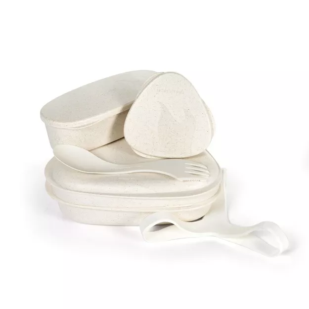 LIGHT MY FIRE LunchKit Bio cream - Menażka plastikowa zestaw z bio plastiku