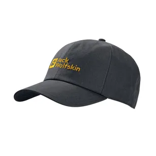 JACK WOLFSKIN Baseball Cap - phantom - bawełniana czapka z daszkiem