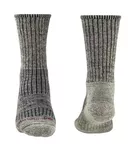 BRIDGEDALE Hike Mid Merino Comfort - męskie skarpety trekkingowe - stone grey - 2