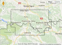 Mapa ExpressMap BESKID SĄDECKI Laminowana - 2