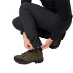 JACK WOLFSKIN Activate XT Men - black - Męskie spodnie trekkingowe / softshellowe 