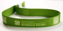 Bransoletka festiwalowa / integracyjna / imprezowa - na indywidualne zamówienie z logo Twojej firmy różne kolory